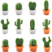 12 Pack Cactus Ball Fridge Magnets Fridge Magnets for Kitchen Living Room Office