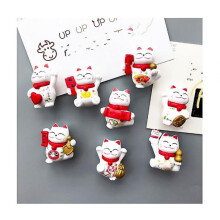 8 Pieces Fridge Magnets, Fridge Magnets with Lovely Animals, 3D Silicone Fridge Magnet with Animals