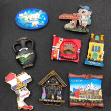 (style 21)3 Resin Fridge Magnet Souvenir Magnet