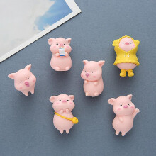 Pig Magnets, Cute 3D Pig Magnetic Fridge Magnets, Whiteboard Photo Wall Magnets, Refrigerator Magne
