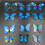 （style 34)1 3D three-dimensional simulated butterfly refrigerator magnet 4