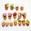 （style 24)3 Simulated flower basket, fruit basket, three-dimensional creative refrigerator magnet 1