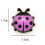 U/K 12pcs Mini Ladybug Magnets Fridge Magnets Practical and Popular 2