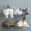 Cat Butt Magnets for Refrigerator, Practical Fridge Funny Decorations Present for Kitty Moms and Ca 2