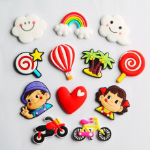 Hot creative couple stickers, refrigerator stickers, children's cartoon toy stickers, early ed