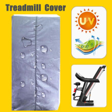 Waterproof Foldable Treadmill Protective Cover (Silver 80*60*150cm) Sun and Dust Protection for Ind