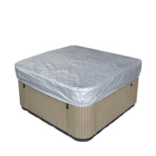 Garden Hot Tub Cover 231*231*30cm, 2100D Oxford Fabric, Waterproof Dustproof Anti-UV, for