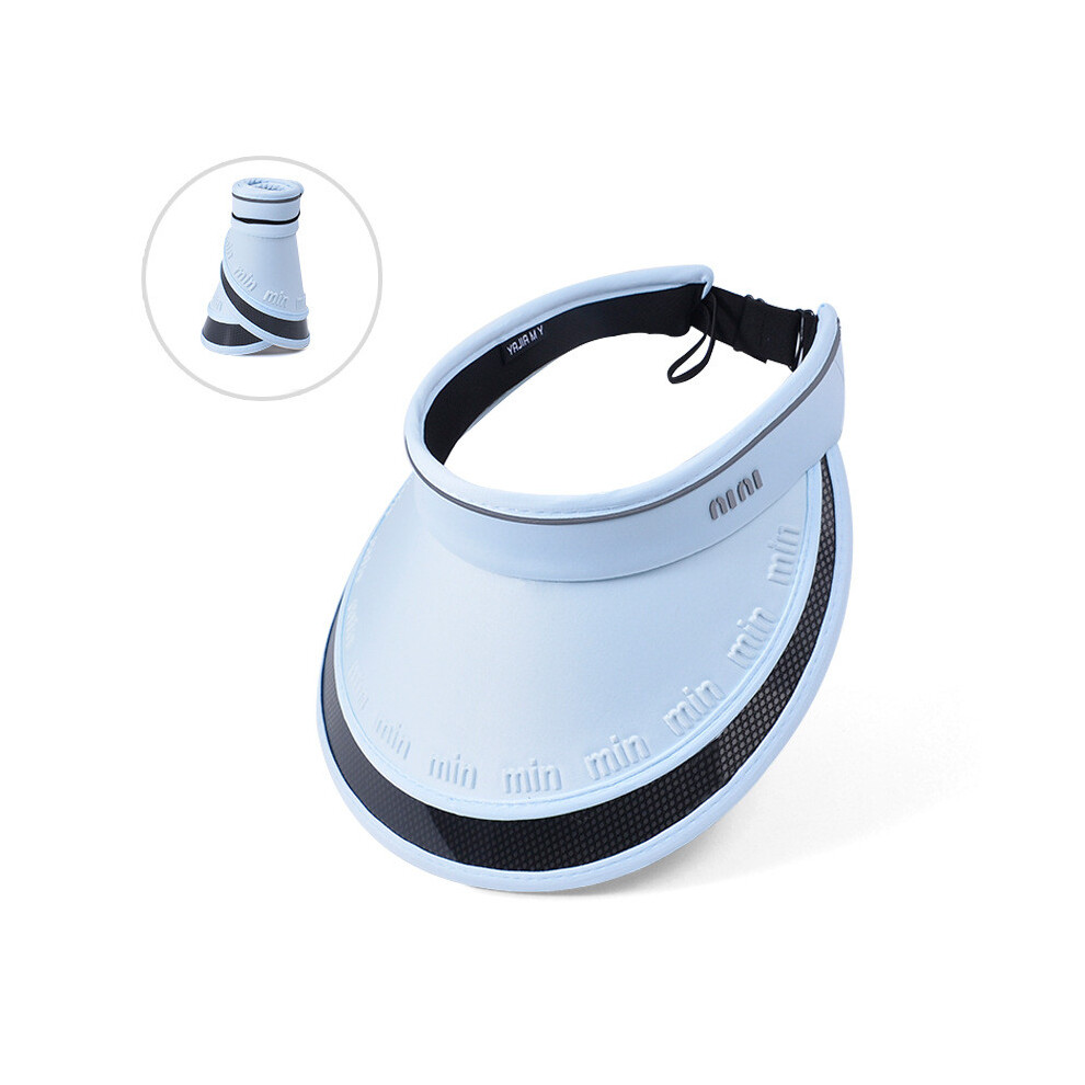 (Blue) Sun Outdoor Summer Hat Women Sunscreen Breathable Beach Cap Versatile Fashion-image-OPC-PHH27DV-NEW