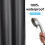 Quick Dry Shower Curtain, Machine Washable Shower Curtain, Waterproof Polyester, Translucent Shower 5