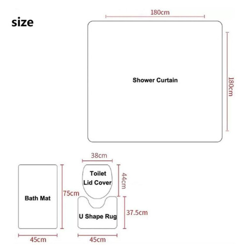 Valentine's Day - Shower Curtain (Style 26) 1