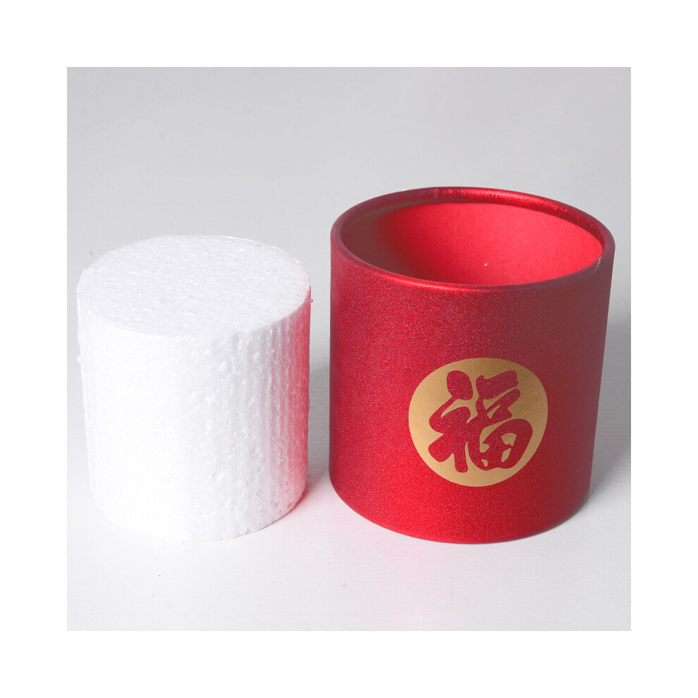 (StyleU) Faux Ilex Chinensis Berries Lucky Bucket Ginkgo Leaves Material Flower Plastic-image-OPC-PHH2G2R-NEW