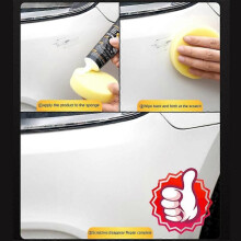 3x Paint Brush for Car Scratch Repair Solution for Removing Stains, Scratch Repair Agent, and Scratch Free Wax