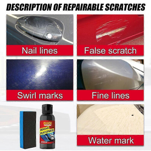 Car Scratch Repair Paste Professional Scratch Remover Paste Silicone Free 1