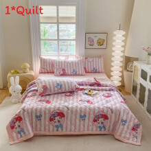 (Countryside Melody, 180*200cm) Melody Sanrio Kuromi Cinnamoroll Pattern Printing Summer Air Quilt Conditioner