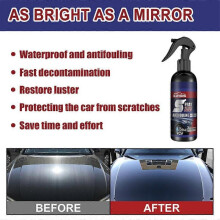 (3pcs)3 In 1 Car Paint Repair Coating Spray High Protection Easily Reparation Paint Scratches Water Spots Waterless Paint Care 120ML