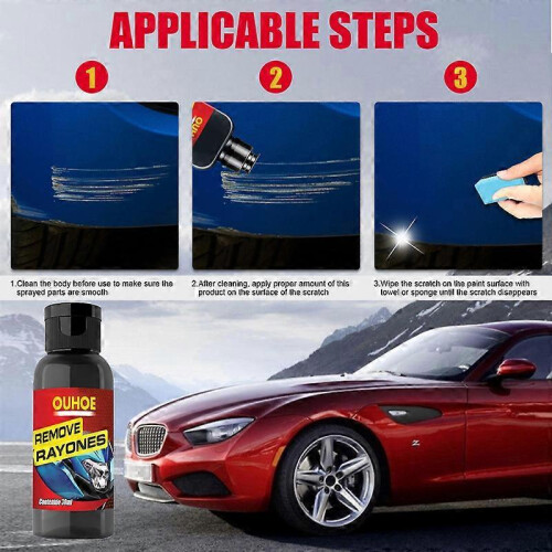 Professional Car Scratch Repair Paste Scratch Silicone Free Remover Paste 2
