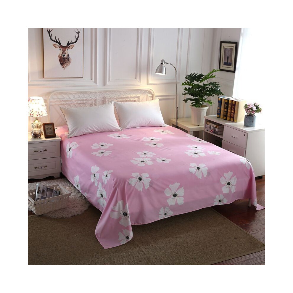 (3, Sheet Pillowcase-200x230cm) Home Piece Three Textile Bed Sheet Set Single Bed Sheet In Dormitory Student-image-OPC-PHH5P69-NEW