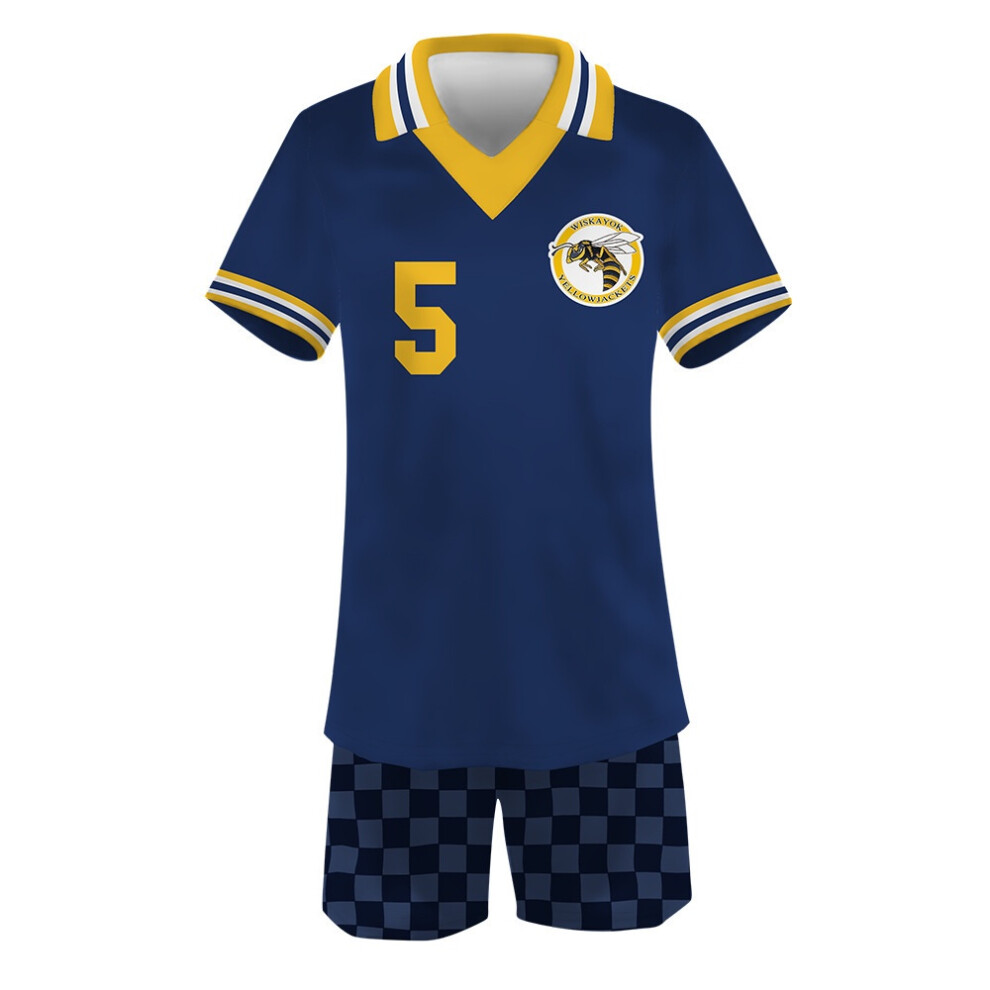 (Five , M) Yellowjackets 2 Season Sports Shortsleeved Shorts Suit Number One Sixteen To