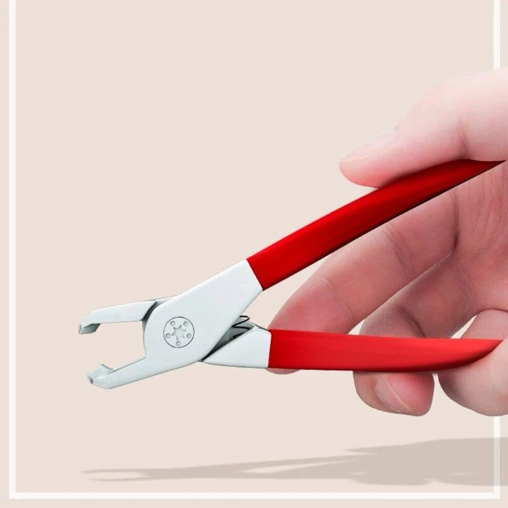 (Red) 1Pcs Nail Clippers Nails Trimmer Stainless-Steel Wide Jaw Fingernail Cutter Manicure Pedicure Tools