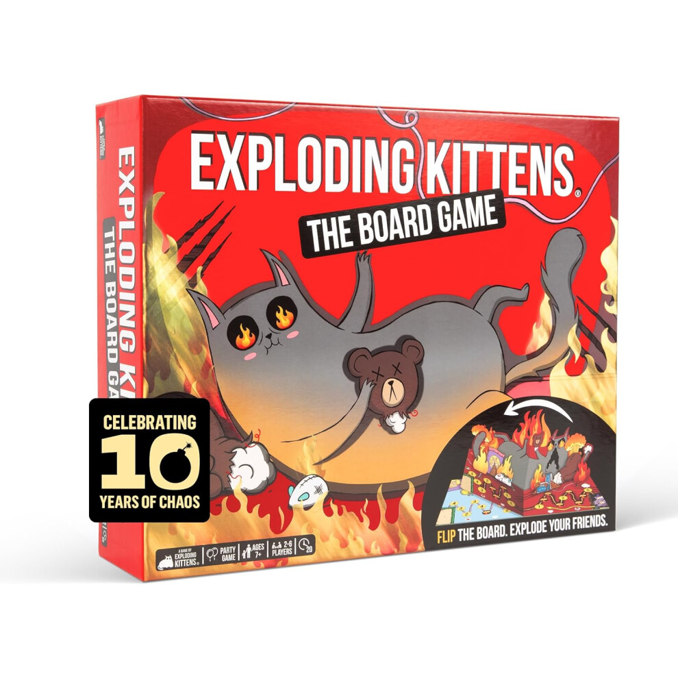 Asmodee Exploding Kittens: The Board Game