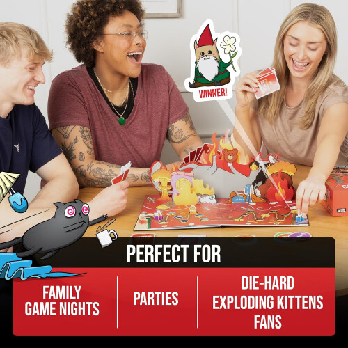 Asmodee Exploding Kittens: The Board Game 2