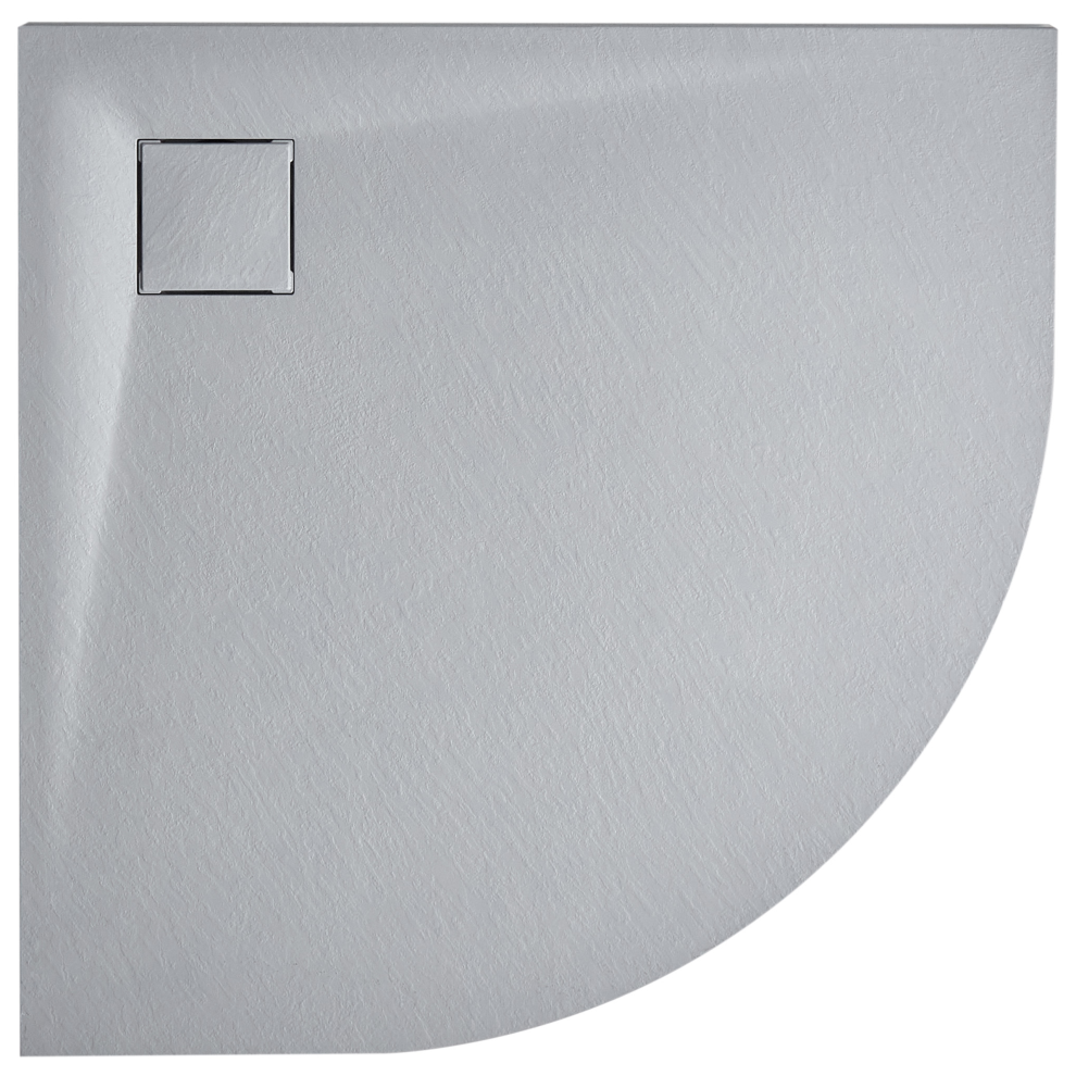 Shower Tray PARON 800 x 800 x 30 mm Grey