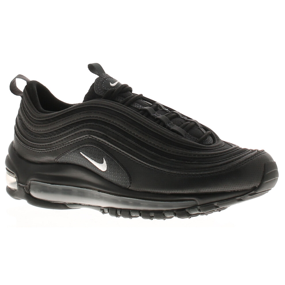 (Black, 6 (Adults')) Nike Air Max 97 Gs Boys' Trainers UK Size