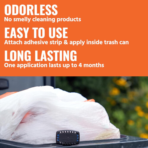 Terro T801SR Garbage Guard Trash Can Insect Killer - Kills Flies 1