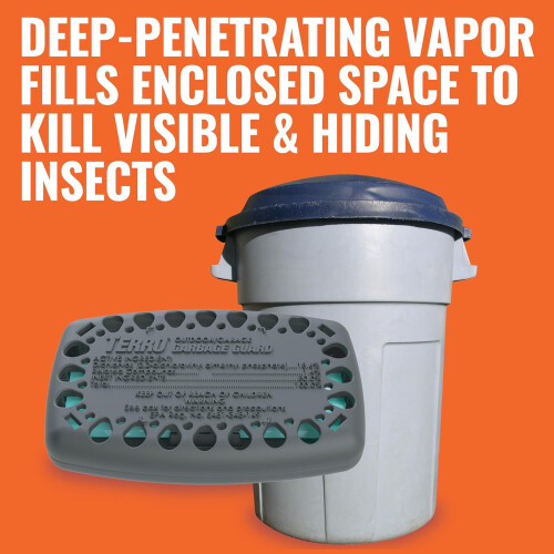 Terro T801SR Garbage Guard Trash Can Insect Killer - Kills Flies 2