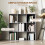 Homcom (Grey) HOMCOM 9 Cube Storage Unit Cabinet Bookcase Display Shelves 4