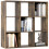 Homcom (Brown) HOMCOM 9 Cube Storage Unit Cabinet Bookcase Display Shelves 2