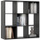 Homcom (Black) HOMCOM 9 Cube Storage Unit Cabinet Bookcase Display Shelves 2