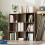 Homcom (Brown) HOMCOM 9 Cube Storage Unit Cabinet Bookcase Display Shelves 9