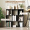 Homcom (Black) HOMCOM 9 Cube Storage Unit Cabinet Bookcase Display Shelves 4