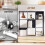 Homcom (Grey) HOMCOM 9 Cube Storage Unit Cabinet Bookcase Display Shelves 7