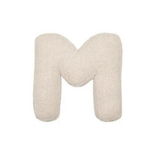 (As show, One size) Letter Pillow English Letters Pillow Throw Cushion Decorative Alphabet Letter Pillows English Letters Throw Pillow M