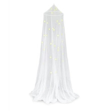Mosquito Net Bed with Luminous Stars, Canopy Mosquito Net Bed
