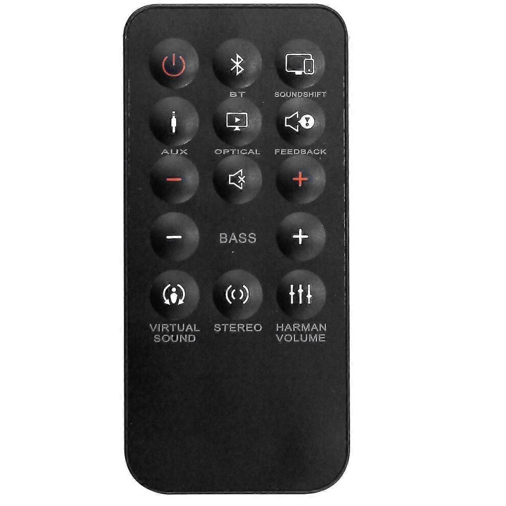 Photos - Remote control Kikidex Replace compatible with Cinema Soundbar SB250 Sound Bar (As show, One size)