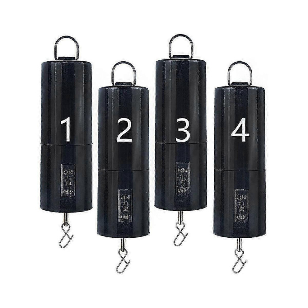 Kikidex (As Show, One Size) 4Pcs Wind Spinner Motor Hanging Display Motor Battery Operated Rotating Motor Multi-Purposes Compatible With Wi