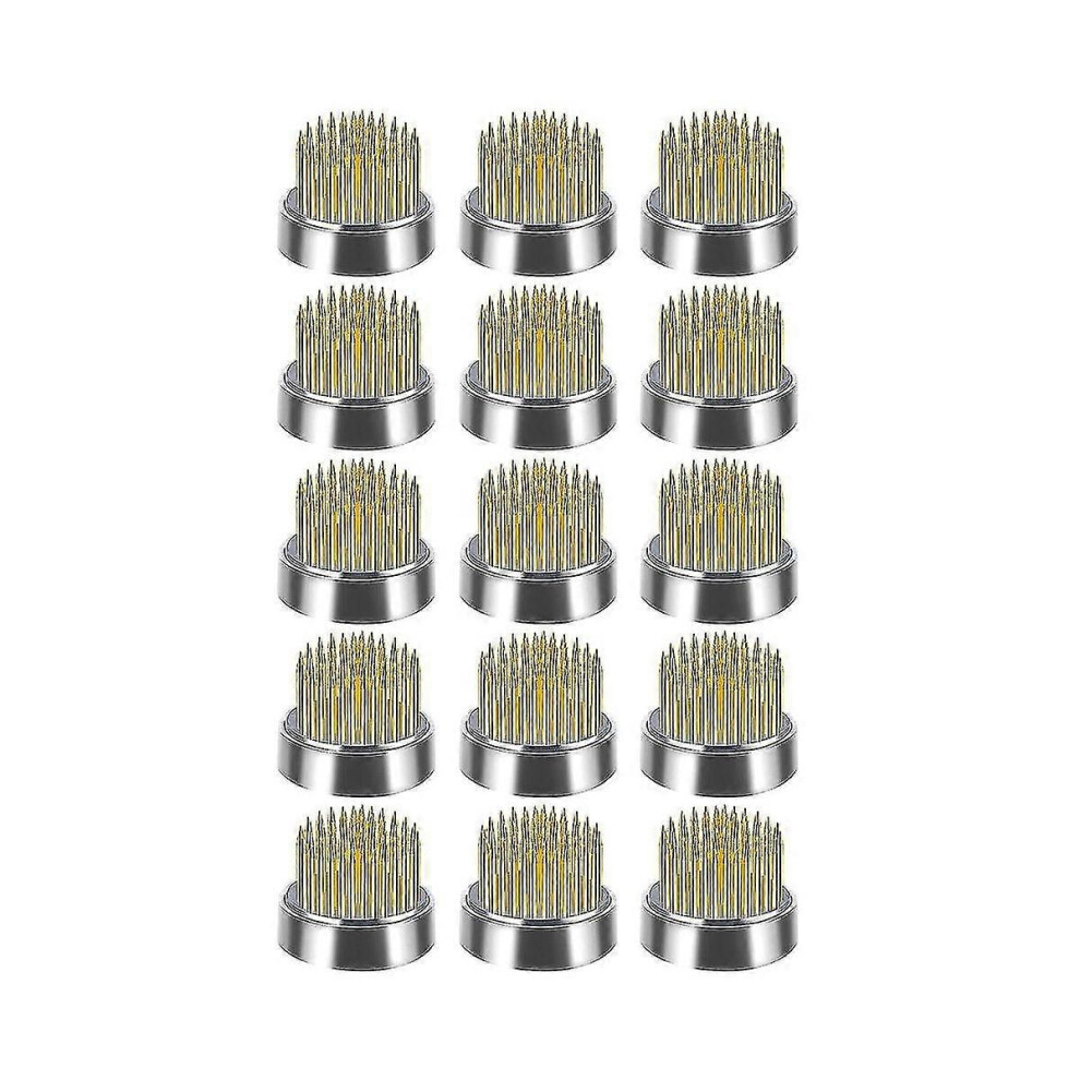 Kikidex (As Show, One Size) 16 Pcs Flower Frogs Kenzans Round Floral Pin Frogs Vase Flower Arranger Arrangement Pin Frog Fixed