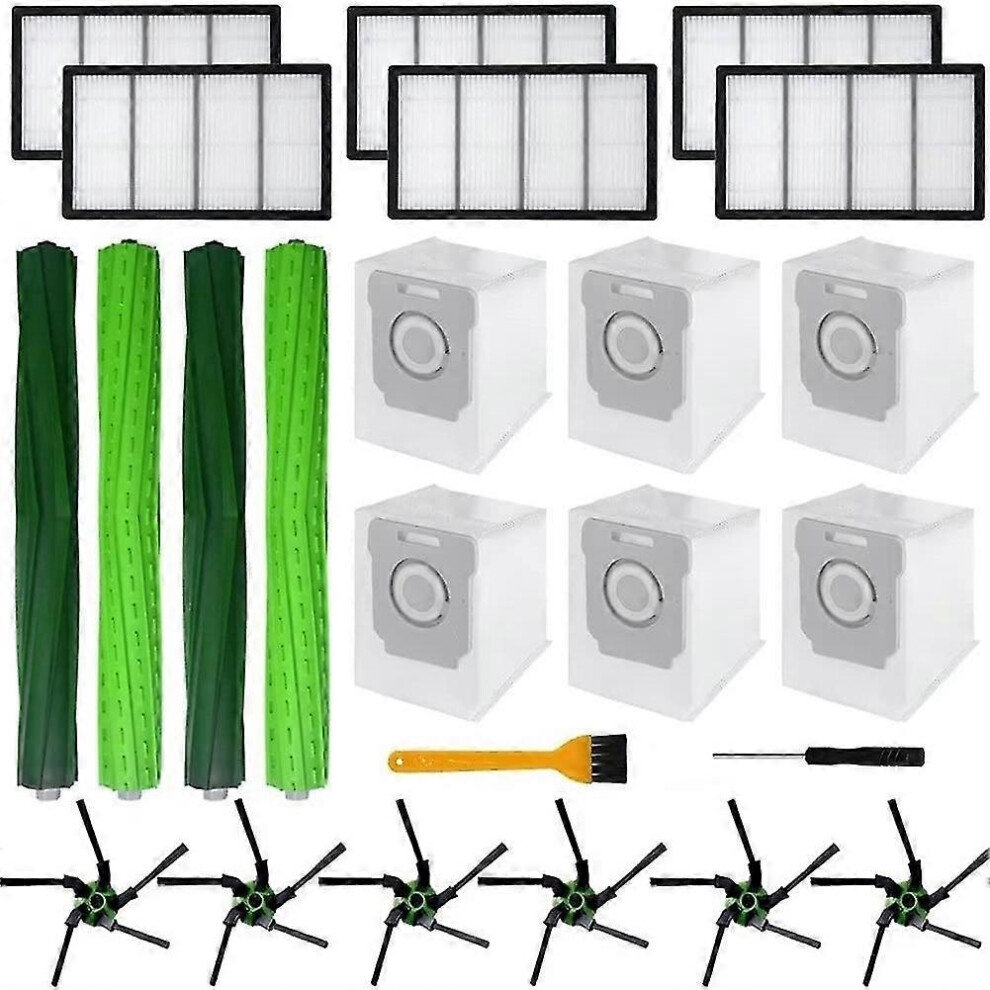 Kikidex (As Show, One Size) Parts Kit Compatible With Irobot Roomba S9(9150) S9+ S9 Plus (9550)Vacuum Cleaner