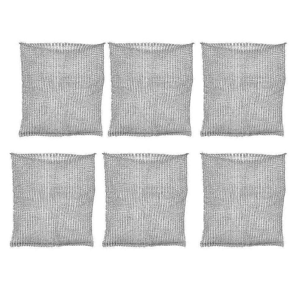 (As show, One size) Plant Root Guard Baskets 6 Pcs Root Guard Wire Basket Cages Underground Stainless Steel Wire compatible with Plants in Garden-image-OPC-PHH6NK7-NEW