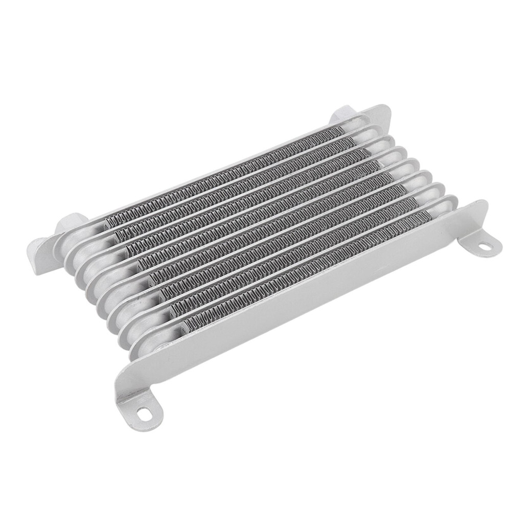 (As Show, One Size) Engine Oil Cooler Aluminum Oil Cooling Radiator For Motorcycle Dirt Bike Atv 50Cc250cc 4909775708837