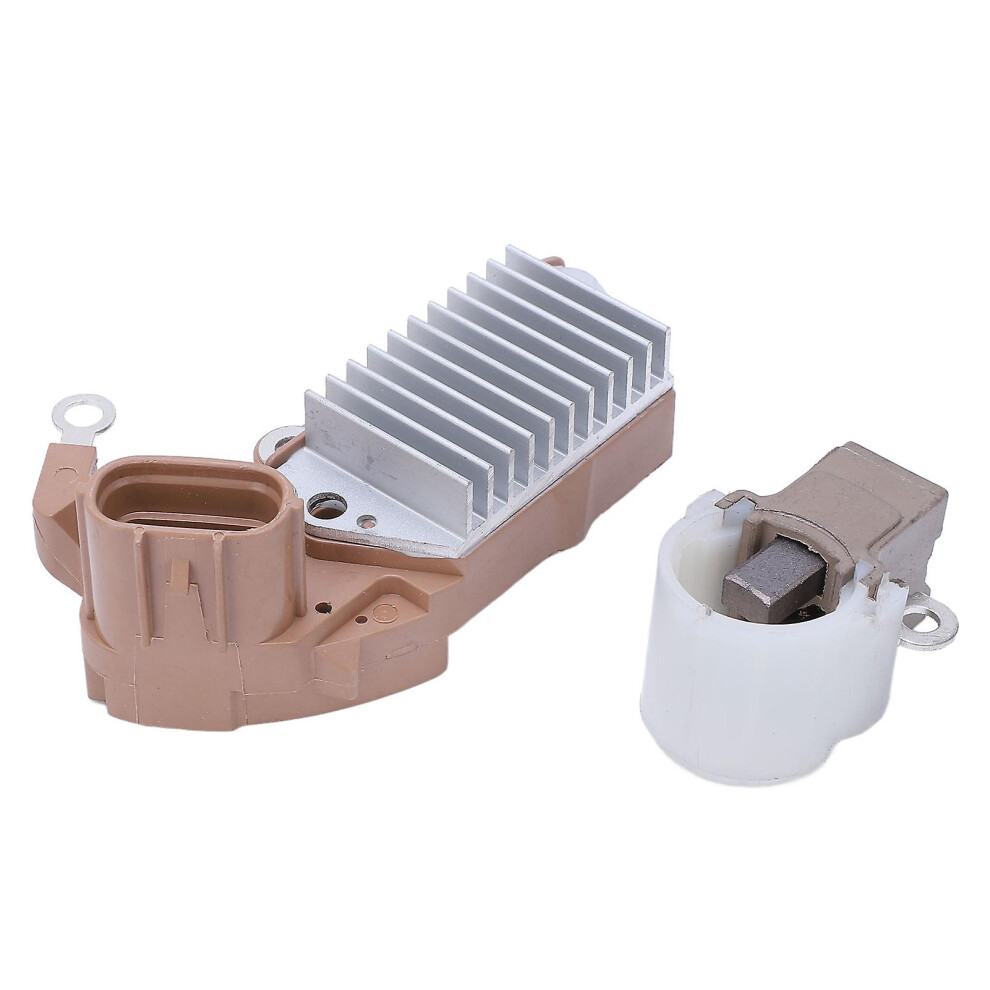 (As Show, One Size) Alternator Voltage Regulator Brush Holder Kit 27700 11070 Replacement For Land Cruiser 4.5L 19931997 4909775712926