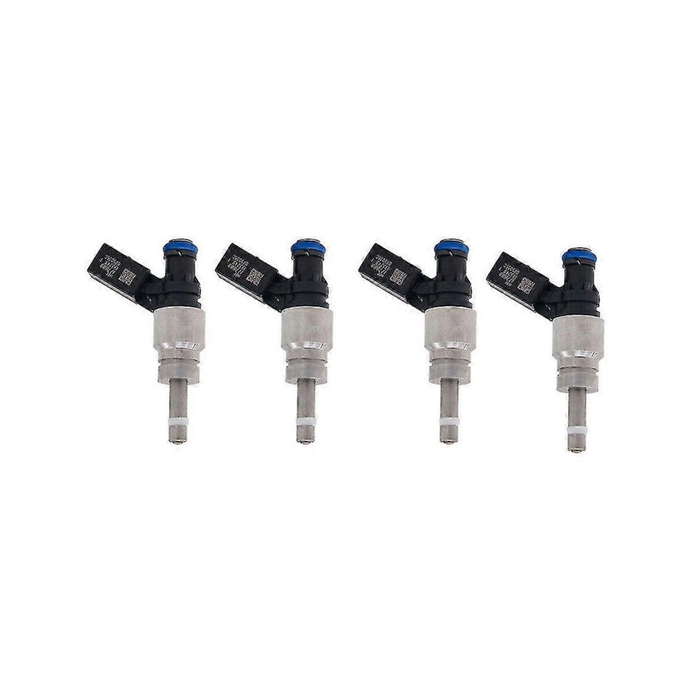 (As Show, One Size) 4 Pcs Car Fuel Injector Compatible With A4 8E 8E5 B6 S4 2001-2005 2.0 Fsi 06D906036b 0261500011 06D906036d 4909775922226