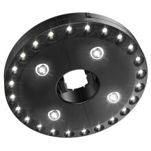 (As show, One size) Parasol Light Patio Umbrella Light 3 Brightness Modes Cordless 28 LED Lights
