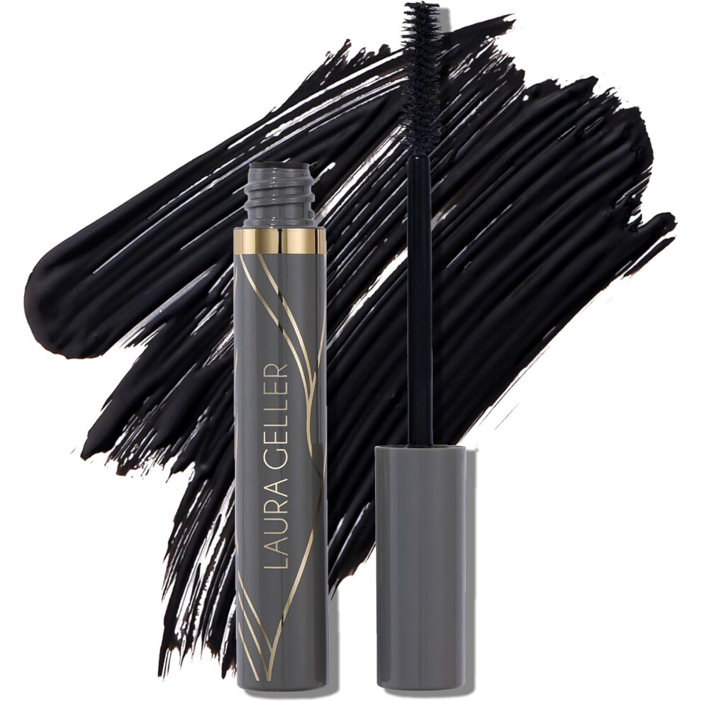 LAURA GELLER Always There Waterproof Mascara Black Lengthening Brush