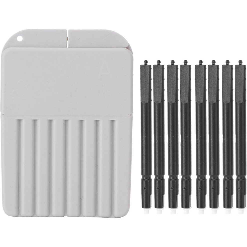 Gogerstar 8Pcs/Box 1.2Mm Hearing Aid Earwax Guards Filters Hearing Assistance Accessory Plastic Dustproof Earwax Guard Filters Hearing Aid For Older Adults
