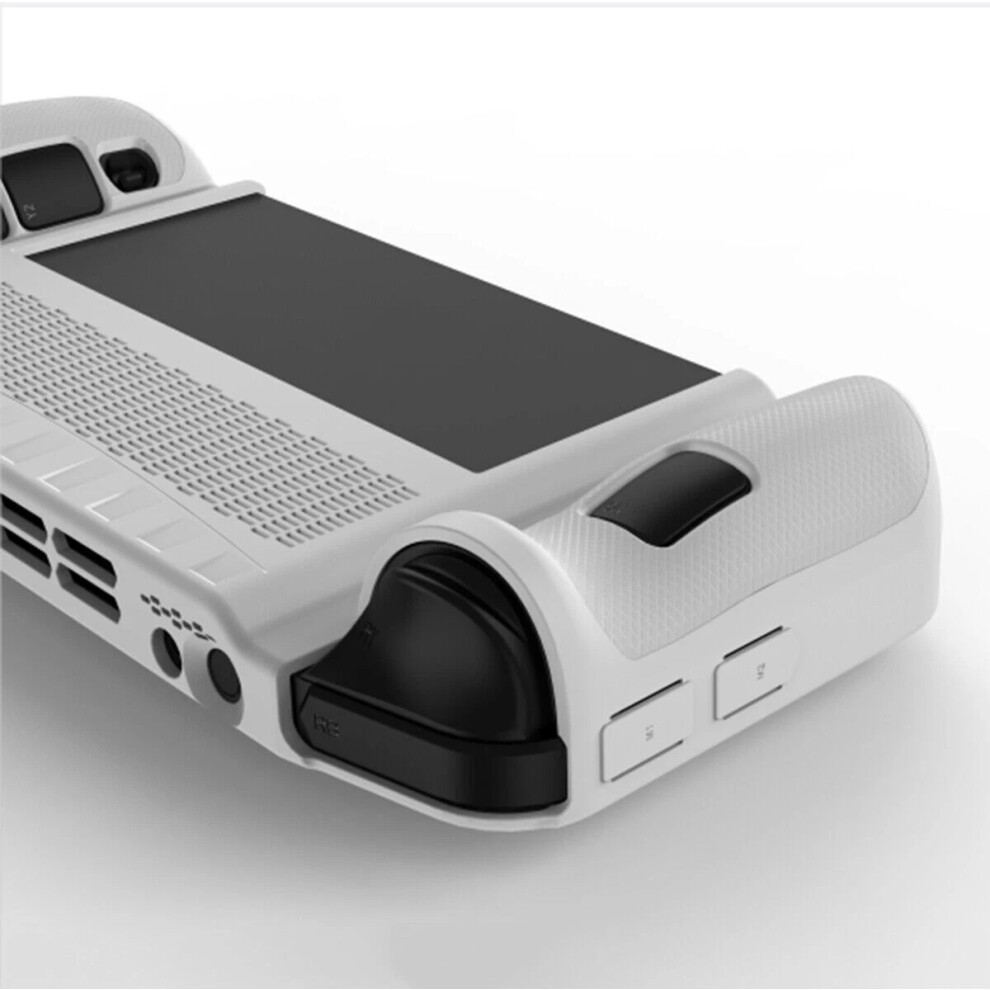 (White) Tpu Protective Cover For Lenovo Legion Go Gaming Controller Shockproof Stand White 6963793616398