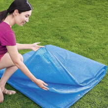 (10FT SOLAR POOL COVER ) 8, 10, 12 & 15ft Solar Pool Cover for Inflatable Fast Set Paddling Swimming Pool